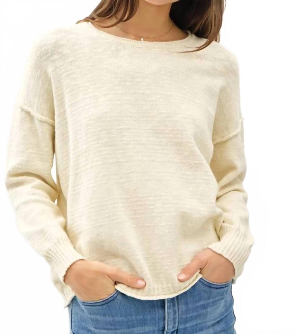 NEW BE COOL emma sweater ii in natural